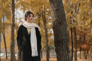 YITUYU Art Language Autumn Retro Forest Portrait Photography Collection - image 8