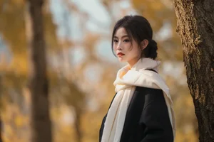 YITUYU Art Language Autumn Retro Forest Portrait Photography Collection - image 2