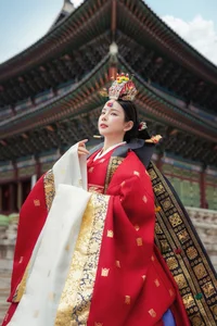 Vietnamese DJ Mie Stuns Fans with Elegant Korean Queen Hanbok Look - image 1