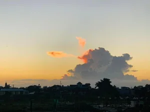 Stunning Close-Up: The 'Carp Leaping Over the Dragon Gate' Cloud Formation in Thai Binh - image 4