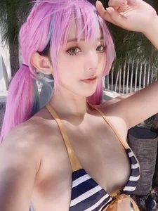 Coser Messie Huang: Stunning Aqua Bikini Photoshoot Gallery - image 25