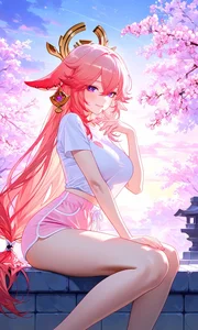 228+ Yae Miko 4K Wallpapers: Stunning Genshin Impact Art - image 1