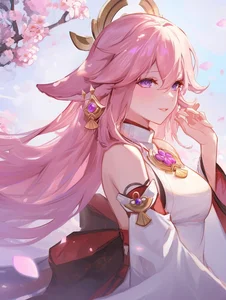 228+ Yae Miko 4K Wallpapers: Stunning Genshin Impact Art - image 5