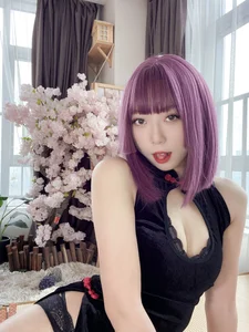 Modern High-Slit Lace Qipao Collection by Money Leng Leng: Elegant Asian Fashion and Traditional Cheongsam Style Part 02 - image 18