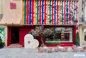 Dong Ho Folk Art Meets Modern Cafe Culture: A Unique Visual Experience - image 5