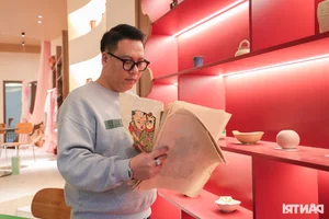 Dong Ho Folk Art Meets Modern Cafe Culture: A Unique Visual Experience - image 4