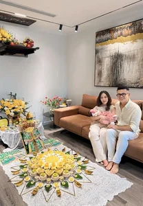Actor Anh Duc Shares Sweet Wedding Photos While Thu Quynh Celebrates Family - image 4