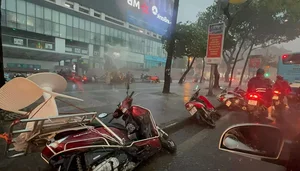 Heavy Storms and Fallen Trees Cause Disruptions Across Hanoi - image 7