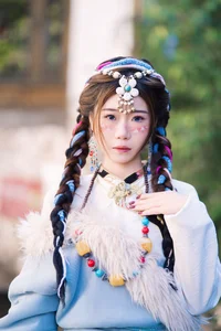 Vẻ Đẹp Thanh Khiết: Huang Ying Giữa Cánh Đồng Hoa Gesang Rực Rỡ Nơi Cao Nguyên - image 15