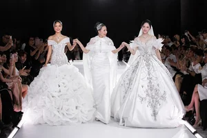 Stunning Photos of Miss International Queen Huong Giang in Elegant Bridal Fashion - image 1