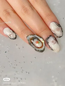 Unique Seafood and Sushi Inspired Nail Art Designs for Food Lovers - image 3