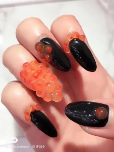 Unique Seafood and Sushi Inspired Nail Art Designs for Food Lovers - image 8