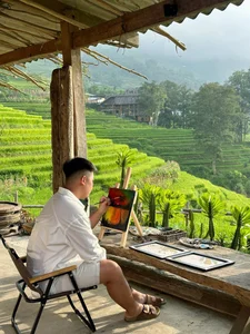 Affordable Healing Trip to Sa Pa: Enjoying the Green Rice Season for 1.8 Million VND - image 5