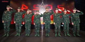Meet the Star-Studded Cast of Sao Nhap Ngu 2024 in Military Uniforms - image 6
