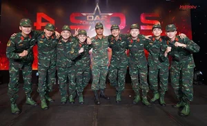Meet the Star-Studded Cast of Sao Nhap Ngu 2024 in Military Uniforms - image 3