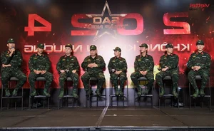 Meet the Star-Studded Cast of Sao Nhap Ngu 2024 in Military Uniforms - image 10