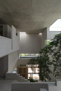 Split-Level Urban Oasis: Integrating Nature into a 500m2 Modern Home - image 28