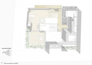 Split-Level Urban Oasis: Integrating Nature into a 500m2 Modern Home - image 24