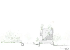 Split-Level Urban Oasis: Integrating Nature into a 500m2 Modern Home - image 18