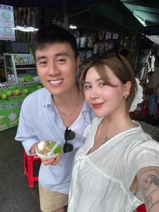 Heo Mi Nhon and Kien Hoang Revisit the Romantic Spot Where Their Love Began - image 4