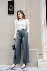 Wide-Leg Pants Style Guide: Inspired by Hong Diem and Huyen Lizzie - image 7