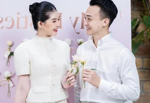 Inside the Happy Marriage of Miss Ocean Le Au Ngan Anh and MC Phan To Ny - image 1