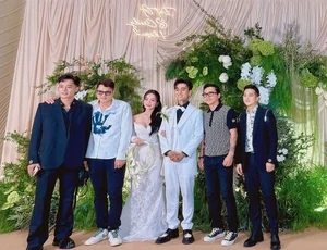 Chi Pu and Top Vietnamese Celebrities Attend Rapper Dat G's Wedding - image 1