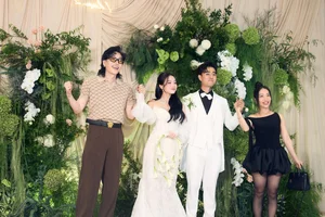 Chi Pu and Top Vietnamese Celebrities Attend Rapper Dat G's Wedding - image 3