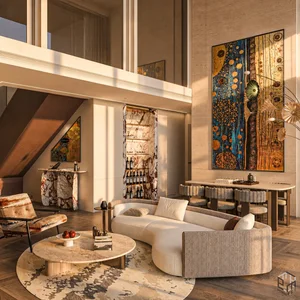Modern Art Meets Luxury: Inside The 175m2 Infiniti Apartment Design - image 7