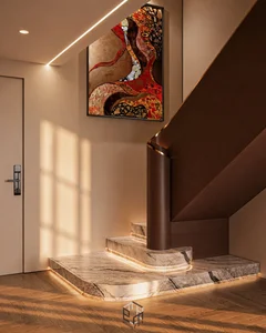 Modern Art Meets Luxury: Inside The 175m2 Infiniti Apartment Design - image 4