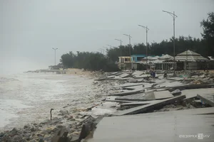Coastal Destruction: Aftermath of Storm Trami on Vietnam's Coastal Roads - image 3