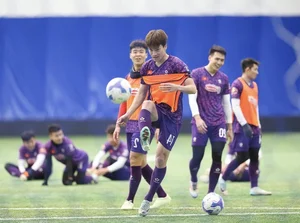 Vietnam National Football Team Explores Ancient Thousand-Year-Old Temple in South Korea - image 1