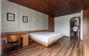 Stunning 200-Square-Meter Townhouse Inspired by Mountain Light Clefts - image 4