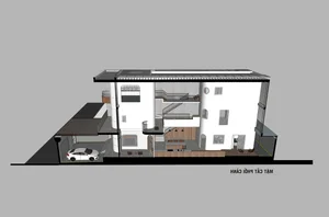 Stunning 200-Square-Meter Townhouse Inspired by Mountain Light Clefts - image 5