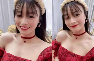 Soccer Star Hoang Thi Loan Stuns in Elegant Evening Gown at Public Event - image 5