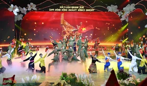 The Power of Logistics in the Dien Bien Phu Victory: An Artistic Tribute to Historical Resilience - image 5