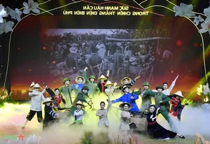 The Power of Logistics in the Dien Bien Phu Victory: An Artistic Tribute to Historical Resilience - image 8