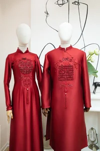 Inside Doan Van Hau and Doan Hai My's Exquisite Custom Wedding Ao Dai - image 5