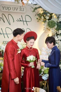 Inside Doan Van Hau and Doan Hai My's Exquisite Custom Wedding Ao Dai - image 8