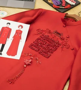 Inside Doan Van Hau and Doan Hai My's Exquisite Custom Wedding Ao Dai - image 6