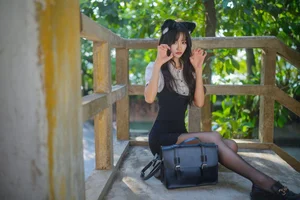 Elegant Visuals in YiTuYu Art Language Vol.6174 Starring Xiao Xue Mei - image 1