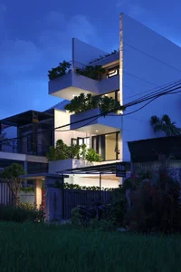 Eco-Friendly House Design: Staying Cool with Skylights and Green Balconies - image 11