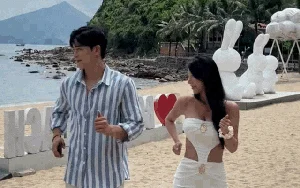 Viral Sensation: The Grab Driver and His Stunning Wife Go Viral in Da Nang - image 4