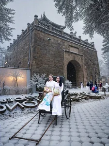 AI Reimagines Hanoi Covered in Dreamy White Snow - image 10
