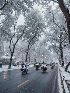 AI Reimagines Hanoi Covered in Dreamy White Snow - image 0