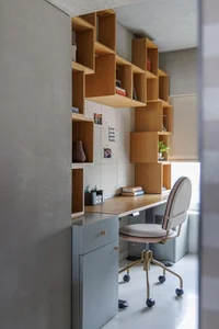 Duplex Living Redefined: A Two-Story Apartment of Contrasting Identities - image 12