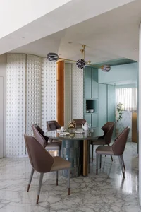 Duplex Living Redefined: A Two-Story Apartment of Contrasting Identities - image 14
