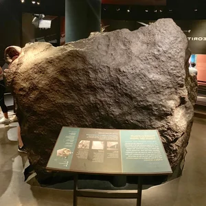 A 34-Ton Messenger from Space: The Massive Meteorite Fragment on Display - image 1