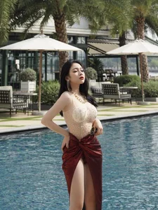 Famous ID Photo Hot Girl Sparks Online Controversy with Bold Outfits - image 1