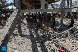 Tragic Israel Airstrike on Gaza Cafe Leaves 34 Dead in Escalating Conflict - image 7